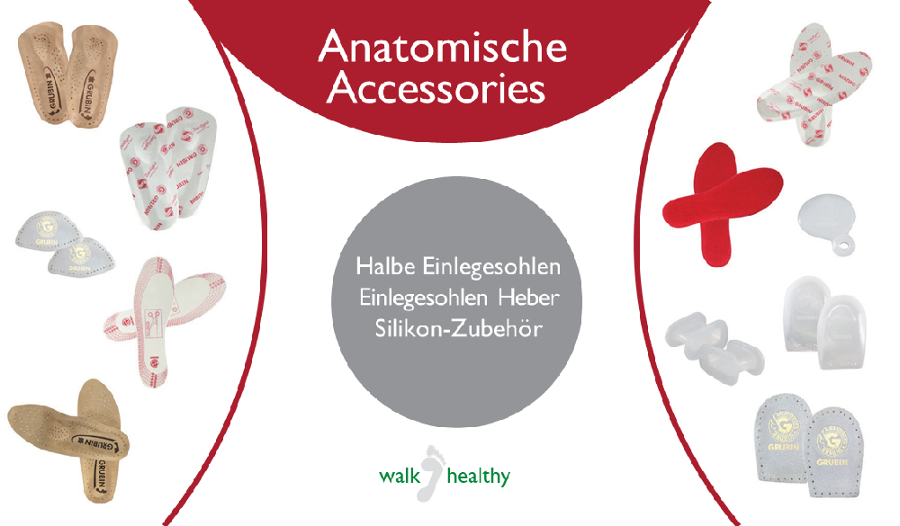 GRUBIN Schuhe anatomische Accessories